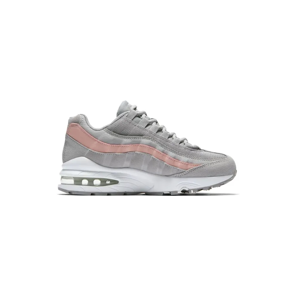 Nike Air Max 95 Atmosphere Grey Bleached Coral (GS) “Atmosphere Grey / Bleached Coral / White” (310830-011)