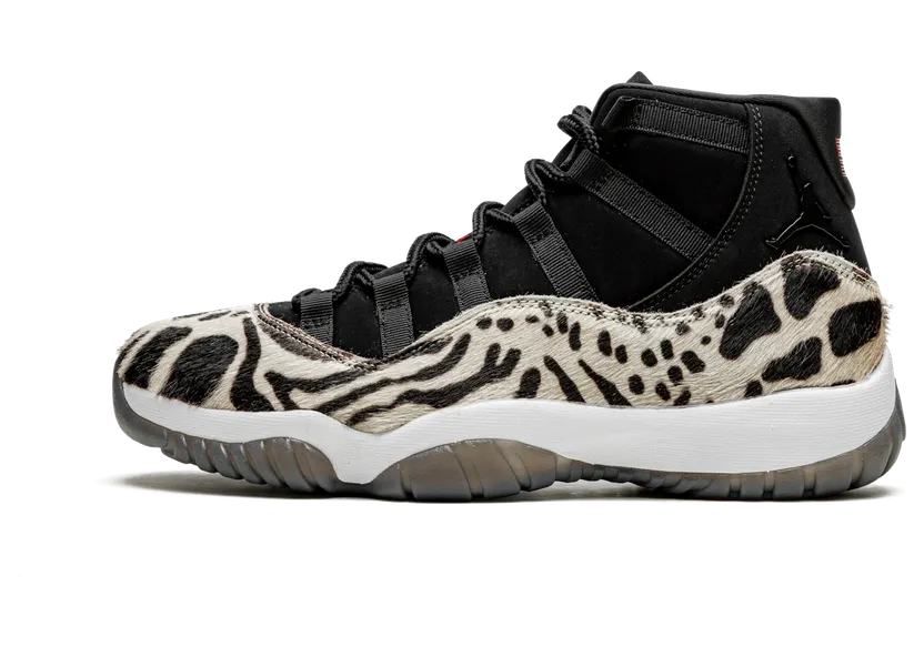 Air Jordan 11 Retro Animal Instinct – “Black / Red-sail-white” (AR0715-010)