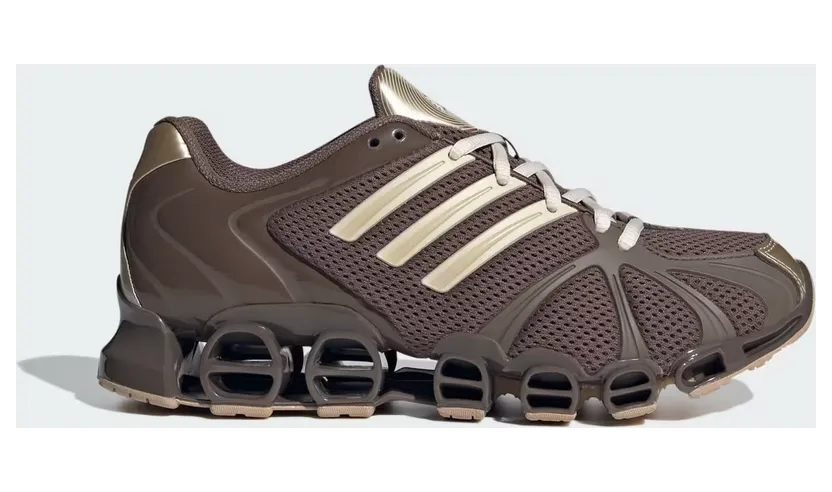 Adidas Mega Ghostride Earth Strata / Wonder White / Wonder Gold Met. (KI6534)
