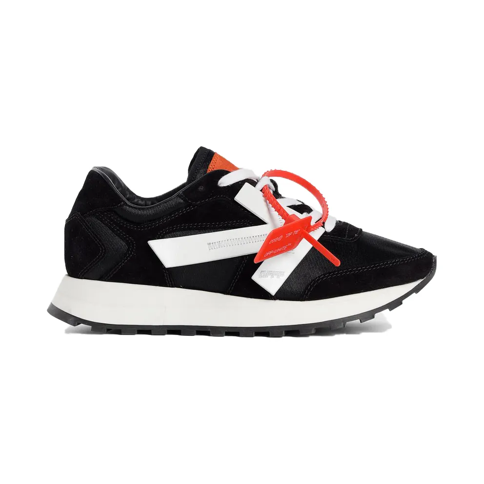 Off-White Suede Runner Black (W)
