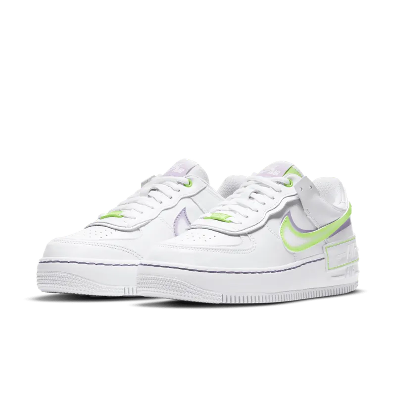 Nike Air Force 1 Shadow White Electric Green (W) (DD9684-100)
