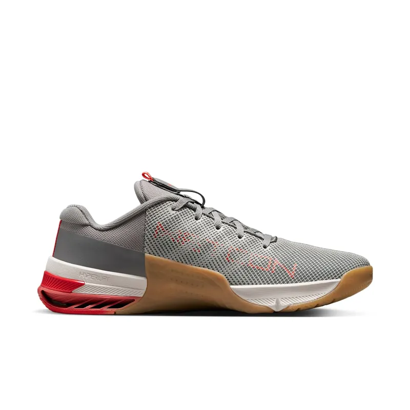 Nike Metcon 8 “Flat Pewter Flat Pewter Light Crimson Gum” (DO9328-005)
