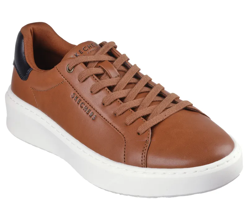 Skechers Court Break – Suit Sneaker – Cognac – “Bruin” (183175 COG)