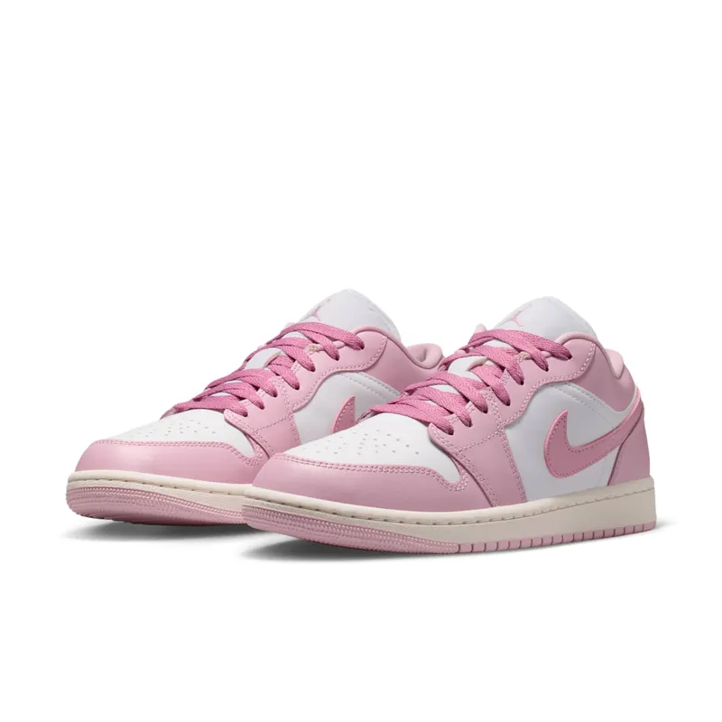 Jordan 1 Low “Iced Carmine White” (DC0774-607)