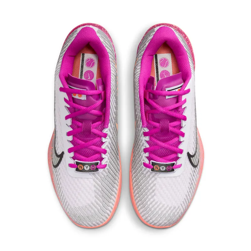 Nike Court Vapor 11 HC Premium Barely Grape Vivid Grape Light Wild Mango Metallic Silver (FQ7266-500)