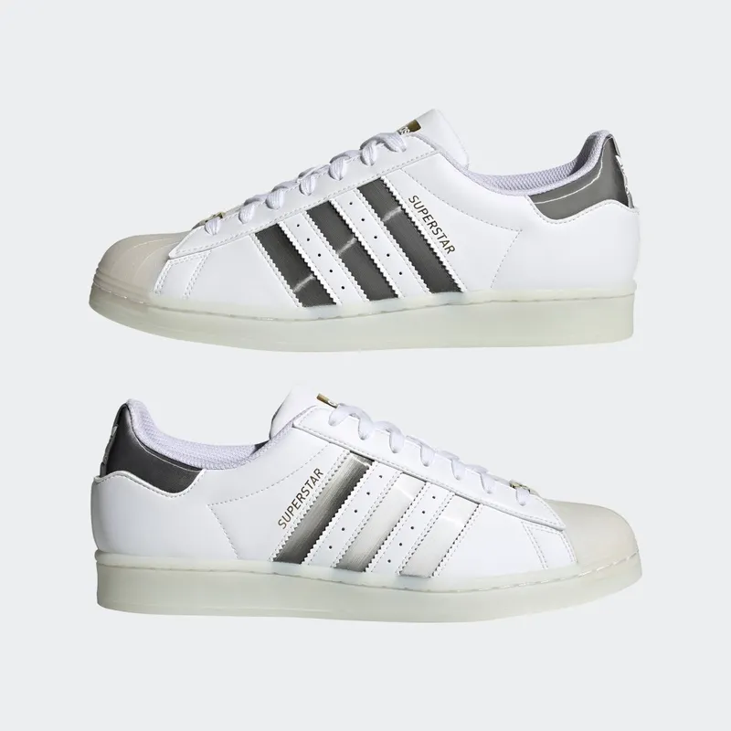 Adidas Superstar Cloud White / Core Black / Gold Metallic (H00233)