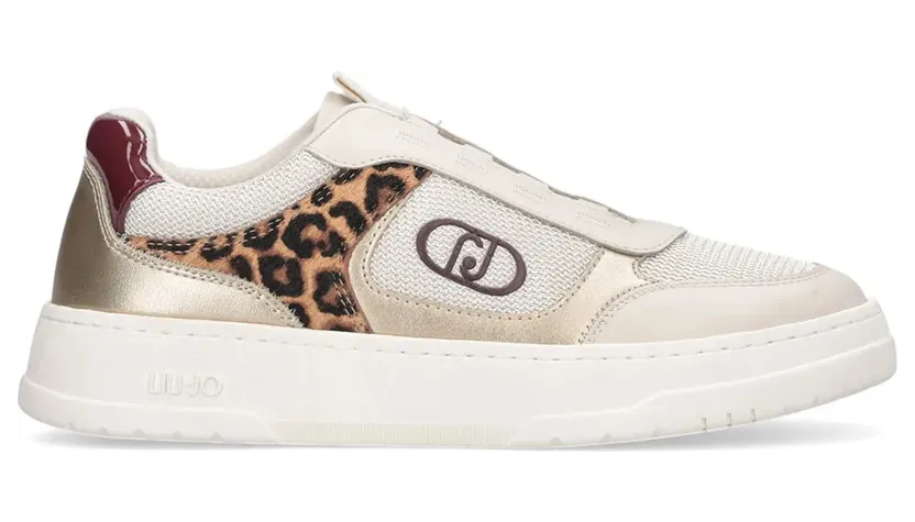 Liu Jo sneaker Sand / Goud / Zwart / Wit (BF5025PX691S3822)