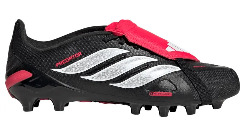 adidas Predator Core Black / Cloud White / Lucid Red (JR7909)