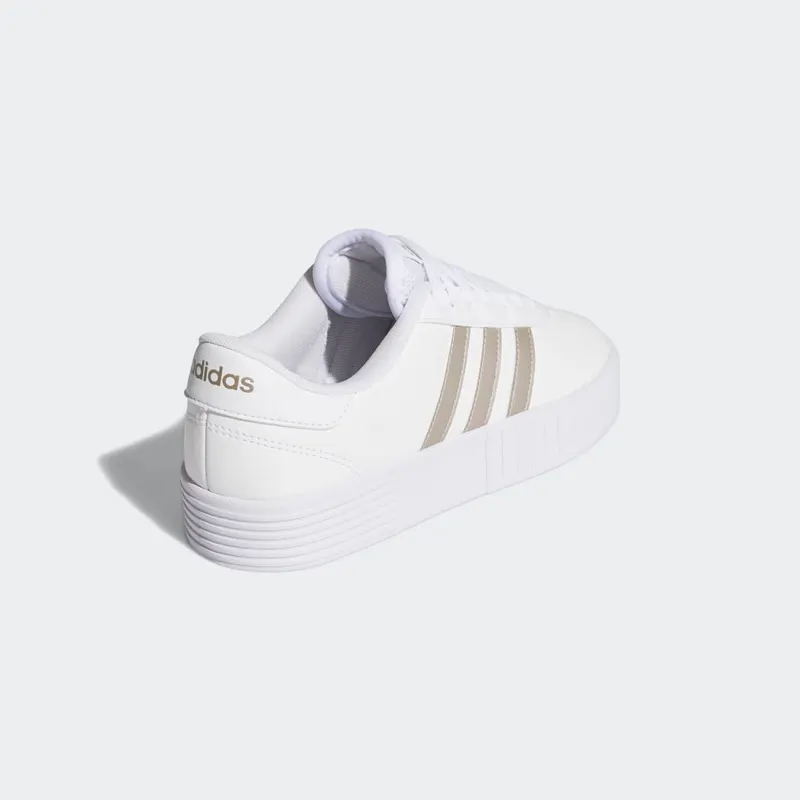 Adidas Court Bold Cloud White / Platinum Metallic / Cloud White (FX3489)