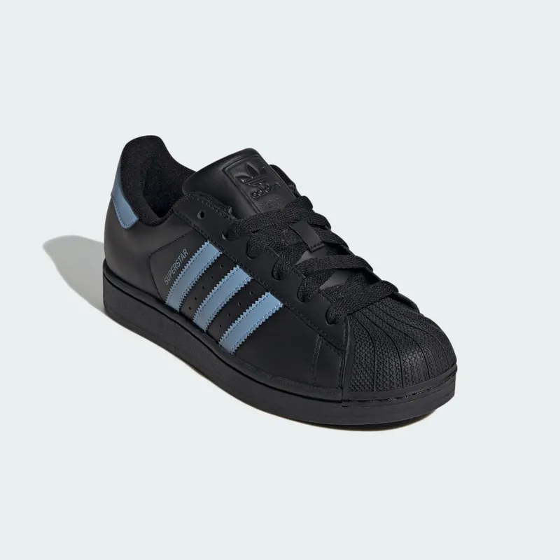 Adidas Superstar II Core Black / Ash Blue / Core Black (JS1338)