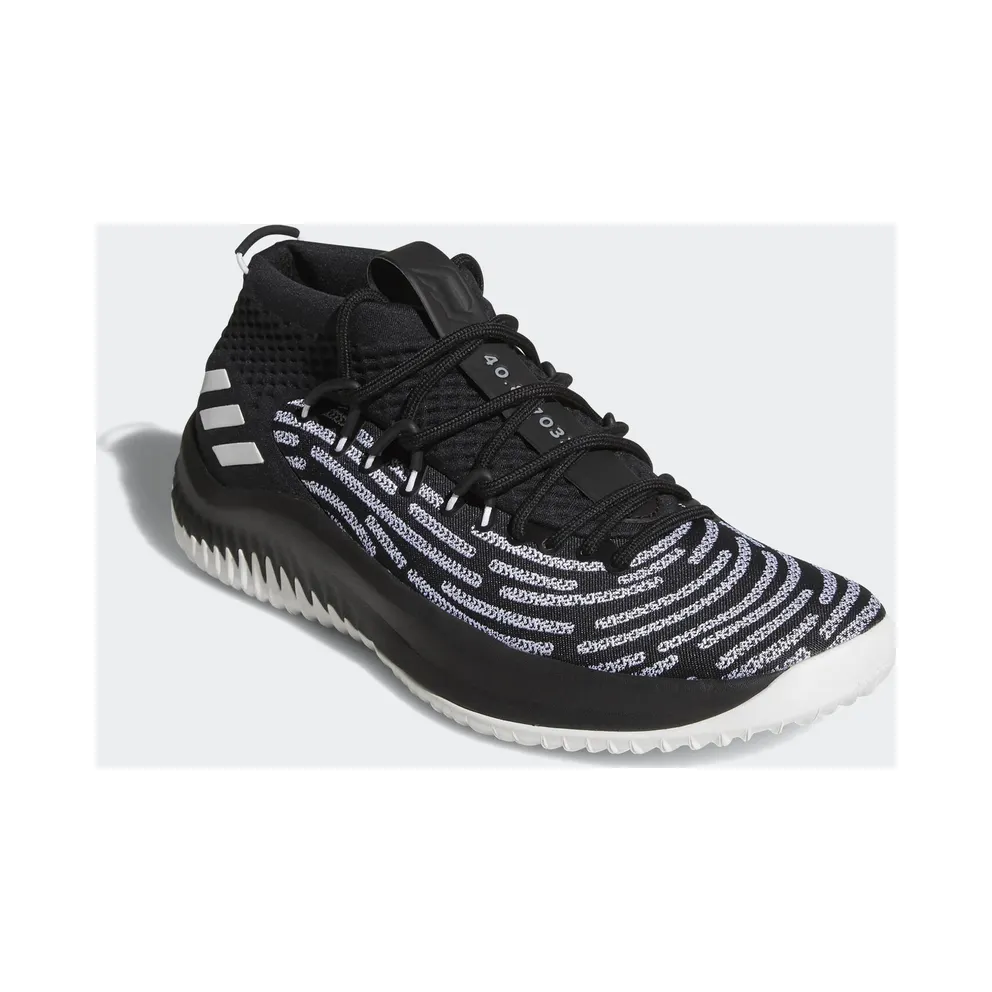 adidas Dame 4 Black History Month (2018) Core Black/Running White/Grey (AQ0380)