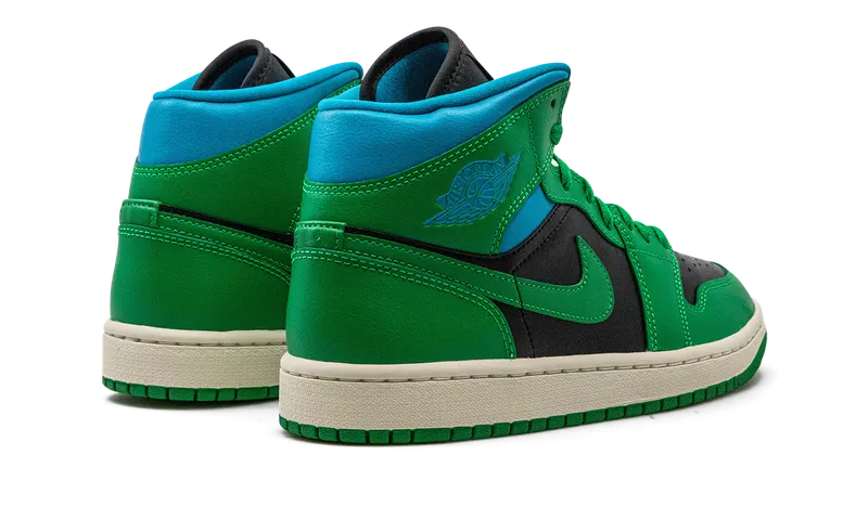 AIR Jordan 1 MID “Lucky Green Aquatone” (BQ6472-033)