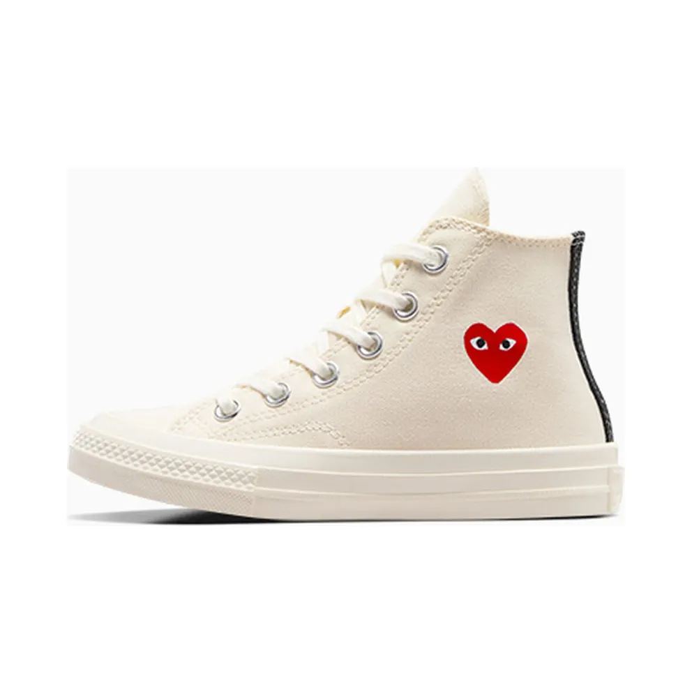 Converse PLAY Comme des Garçons Single Heart Chuck 70 Milk/Red/Black (A08803C)