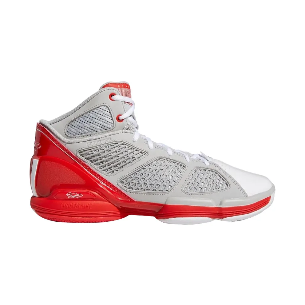 adidas D Rose 1.5 Grey White Red (GY0257)