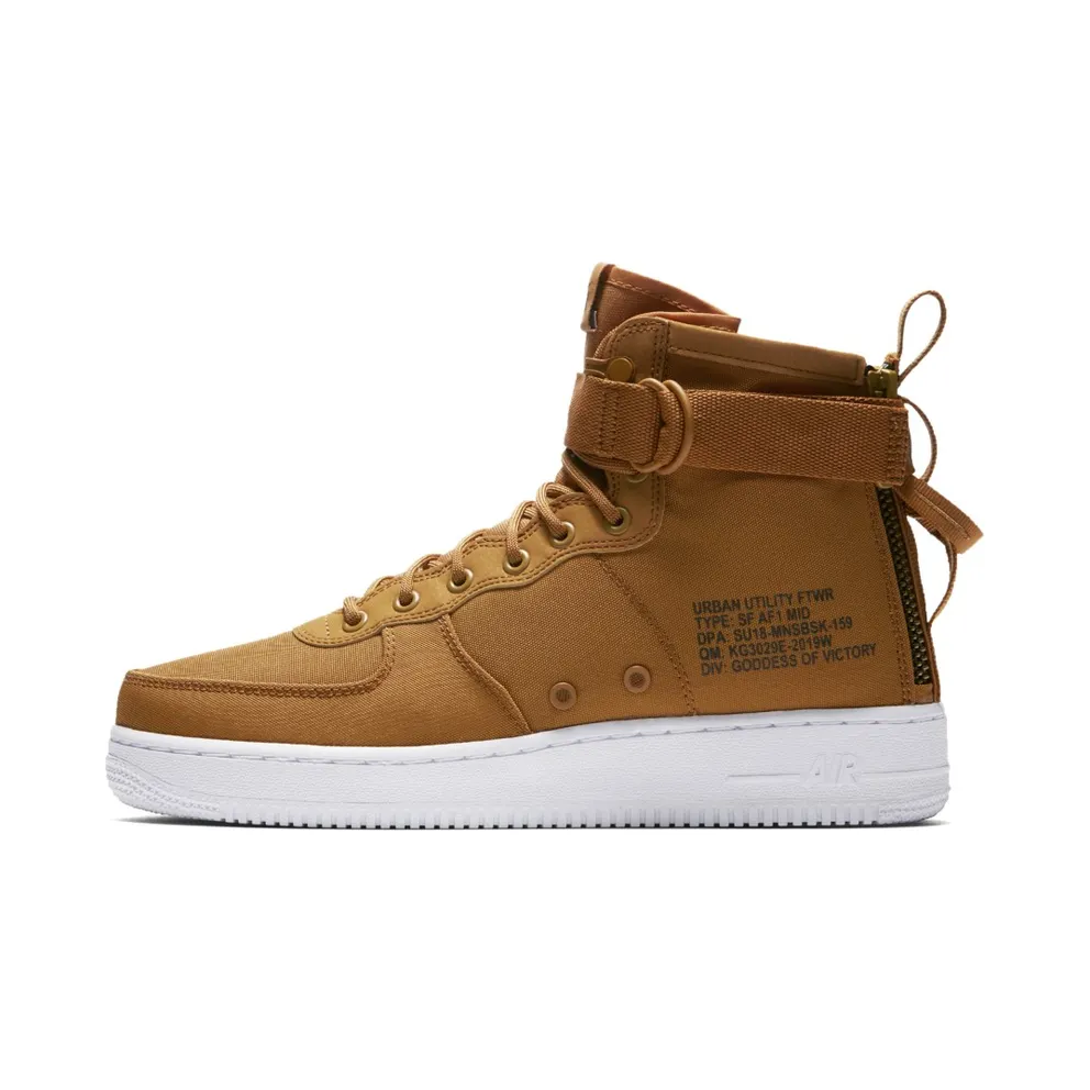 Nike SF Air Force 1 Mid Desert Ochre Desert Ochre/White-Sequoia (917753-700)
