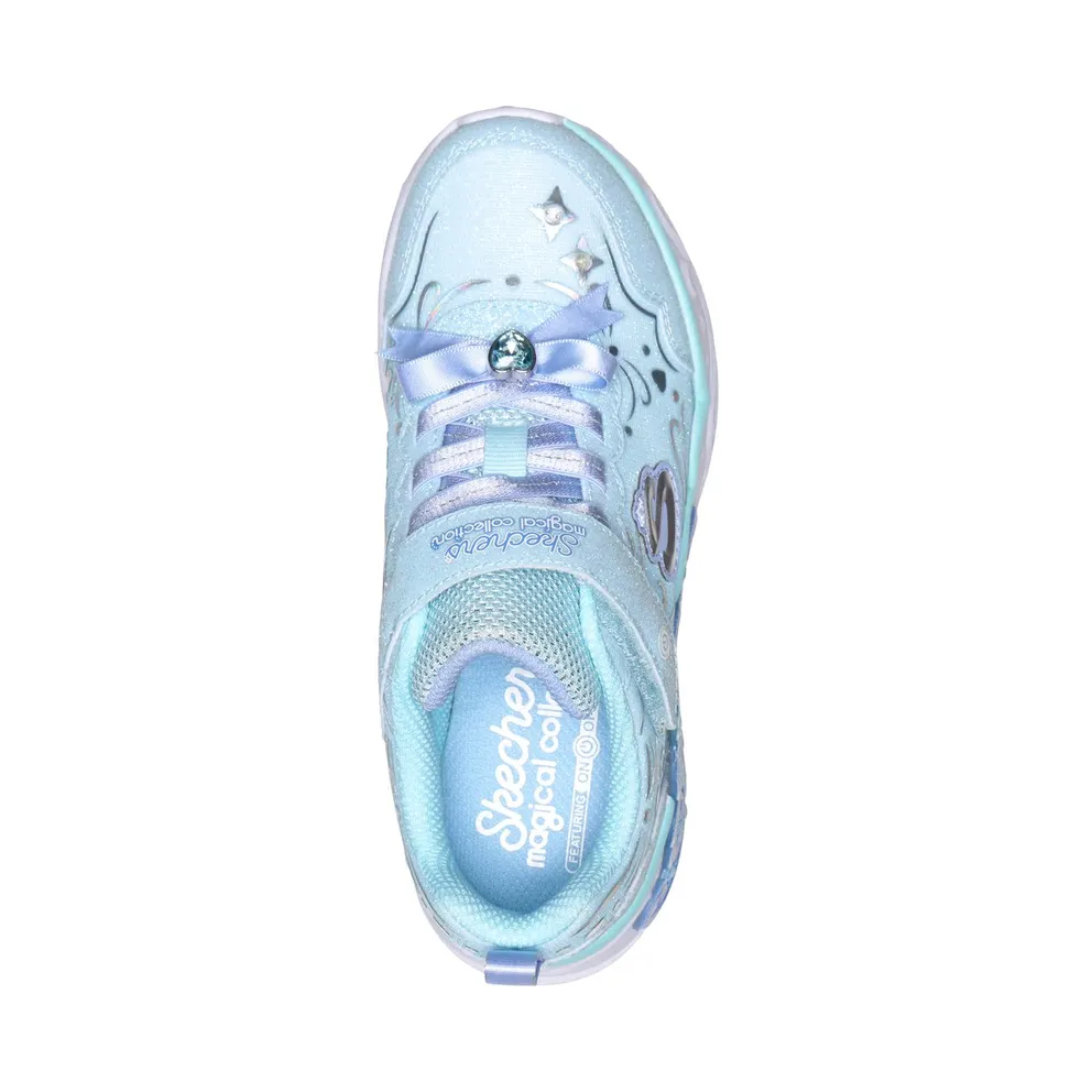 Skechers S-Lights: Princess Steps Sneaker Licht Blue
