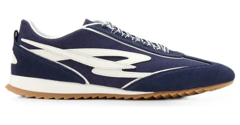 Apl: Athletic Propulsion Labs Riviera contrast-panel lace-up “Blue” (24019226)