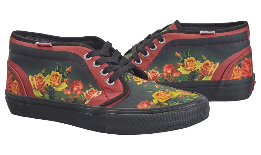 Vans Chukka Supreme Jean Paul Gaultier Burgundy