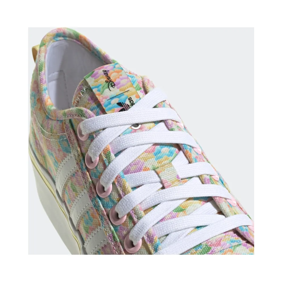 adidas Disney Nizza Platform Clear Pink / Cloud White / Calvi (GV7943)