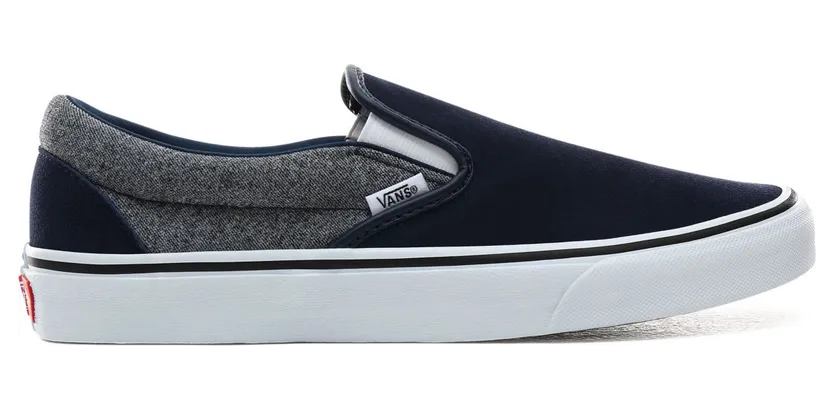 VANS Suède Classic Slip-on Schoenen Van Suède (Grijs)