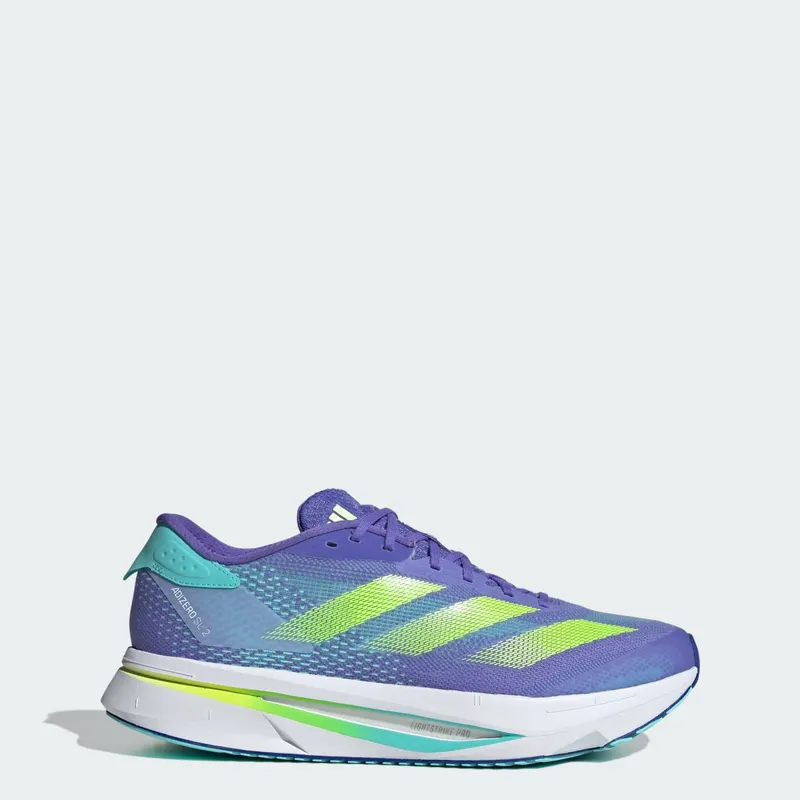 Adidas Adizero SL2 Running Shoes Cobalt Blue / Lucid Lemon / Blue Spark (IE3396)