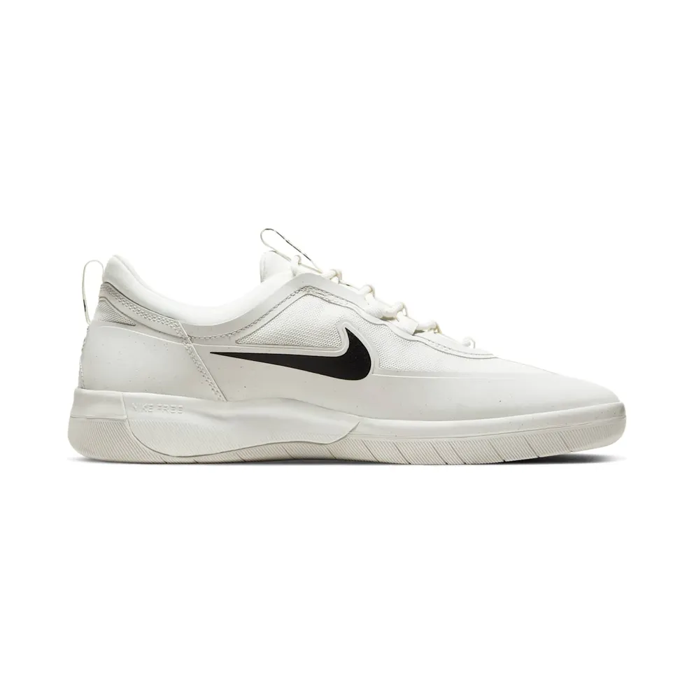 Nike SB Nyjah Free 2 Summit White Black Summit White/Black-Summit White (BV2078-100)