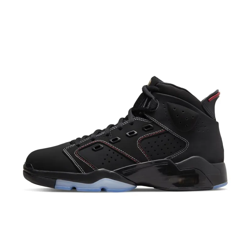Jordan 6-17-23 Black White Red Contrast Stitching (DC7330-003)