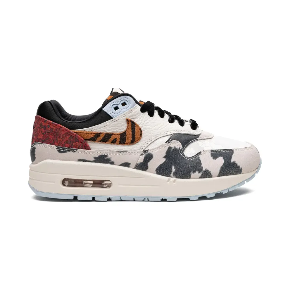 Nike Air Maz 1 ’87 Tiger Swoosh Cow Print – Beige (FD0827)