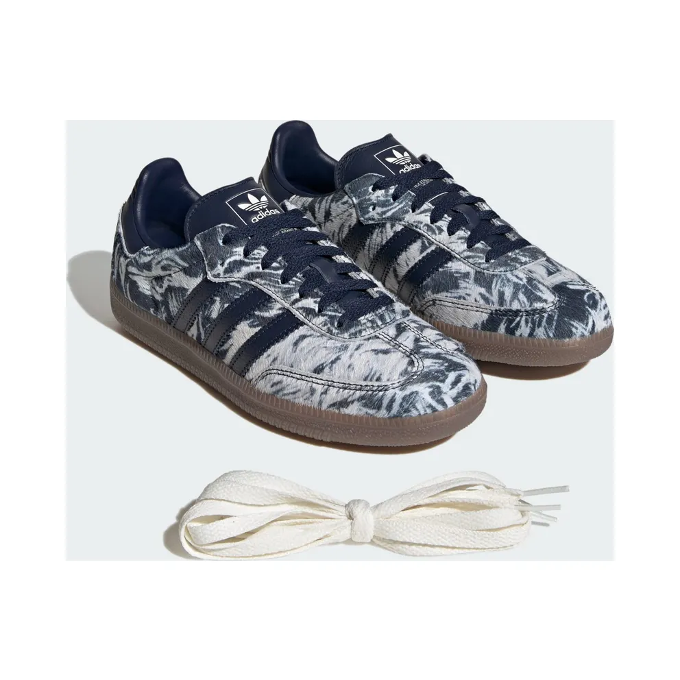 Adidas Samba OG “Pony Hair Night Indigo Off White” (IH9023)