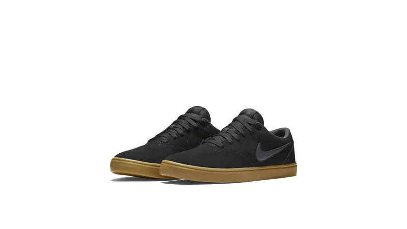 Nike SB Check Solarsoft Black / Anthracite / Gum Dark Brown (843895-003)