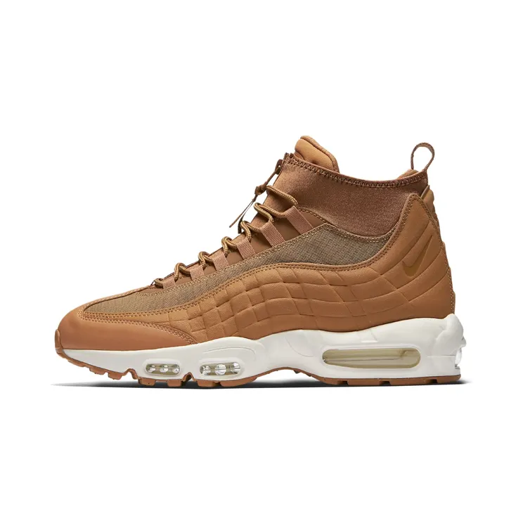 Nike Air Max 95 Sneakerboot “Flax / Ale Brown / Sail” (806809-201)