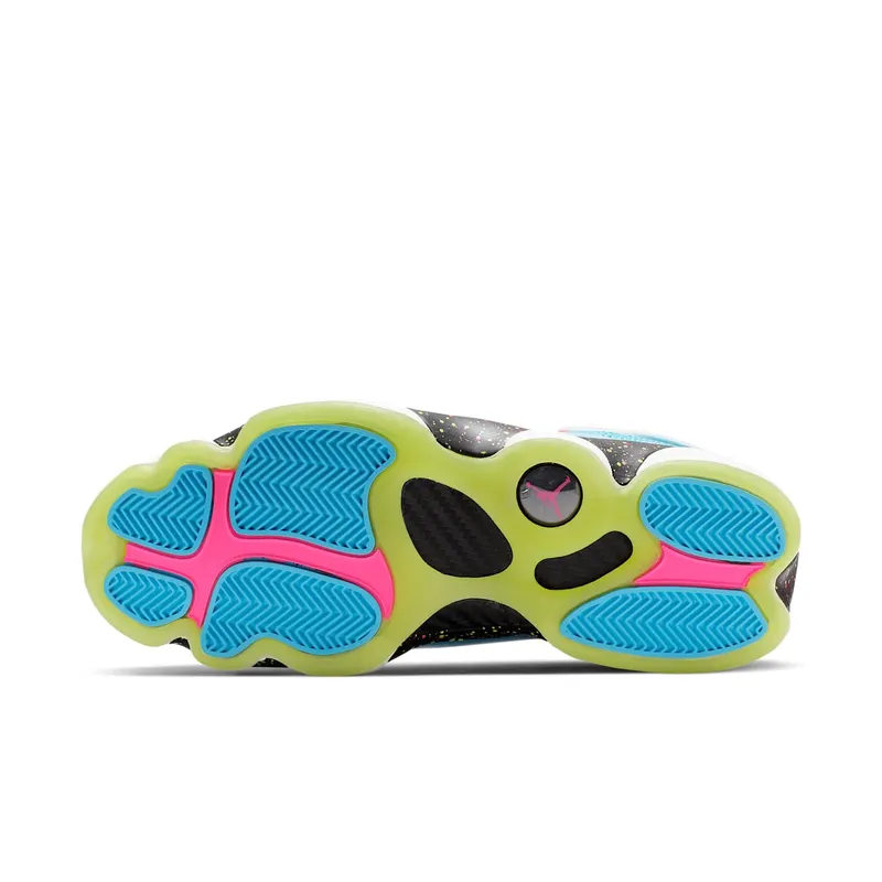 Jordan 6 Rings White Light Blue Fury Cyber White/Light Blue Fury-Cyber-Hyper Pink (CK0018-100)