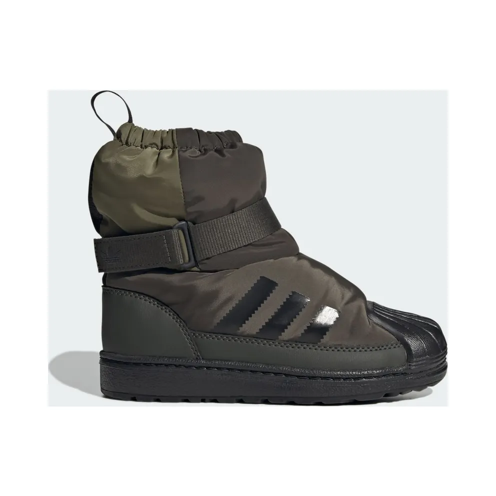 Adidas Superstar 360 Winterized Boot Kids Shadow Olive / Core Black / Focus Olive (JQ7950)