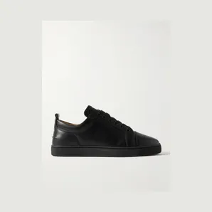 Christian Louboutin Louis Junior Leather Sneakers Black (3240420)