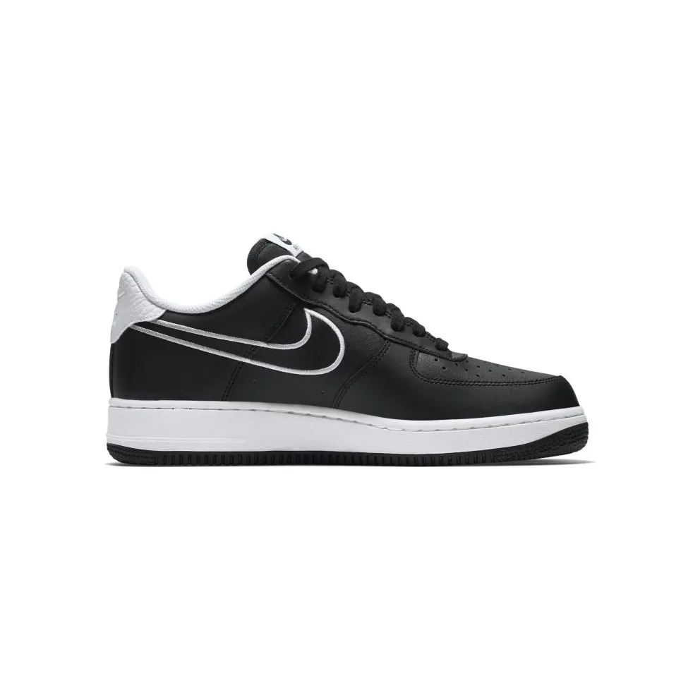 Nike Air Force 1 Low Leather Black White (2018) Black/White (AJ7280-001)
