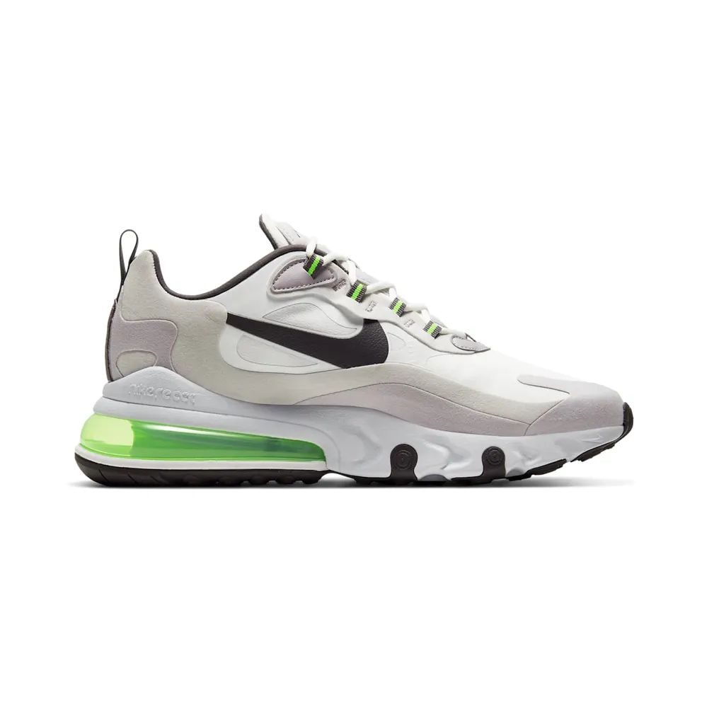 Nike Air Max 270 React Vast Grey Summit White/Vast Grey/Silver Lilac (CI3866-100)