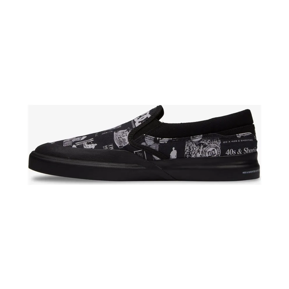 DC DC INFINITE SLIP-ON FNS Black (ADYS100619blk)