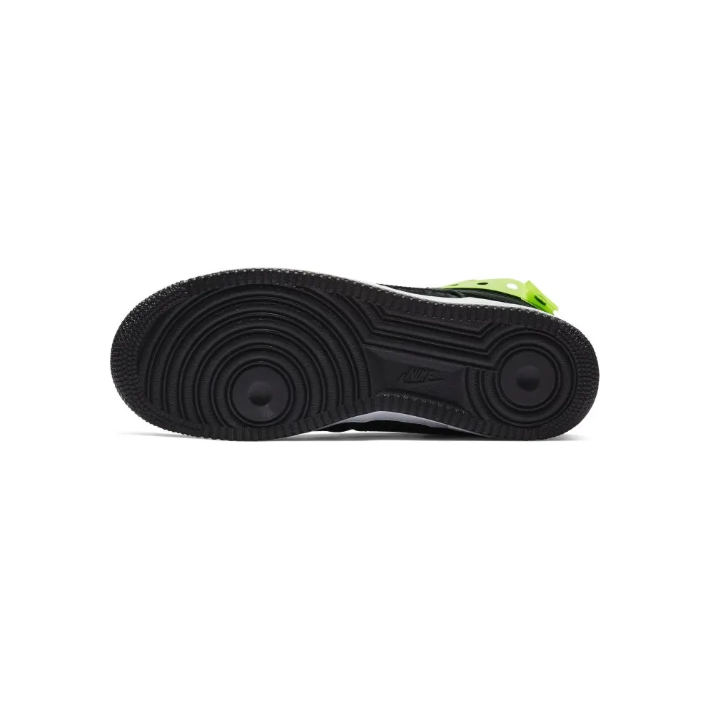 Nike Air Force 1 High Magic Stick VIP Black Black/Black-Volt-Black (573967-003)