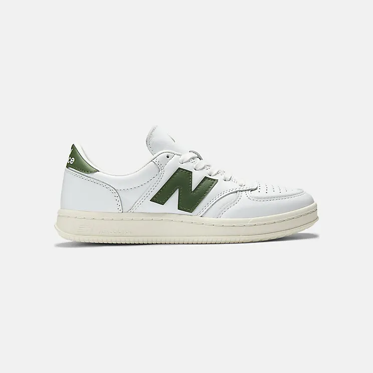 NEW BALANCE T500 “WHITE / DARK ALPINE GREEN” (CT500CLC)