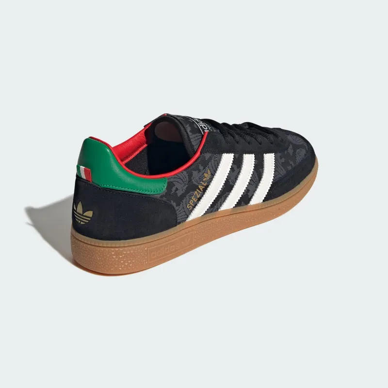 Adidas HANDBALL SPEZIAL Shoes Core Black / Core White / Green (HQ7261)