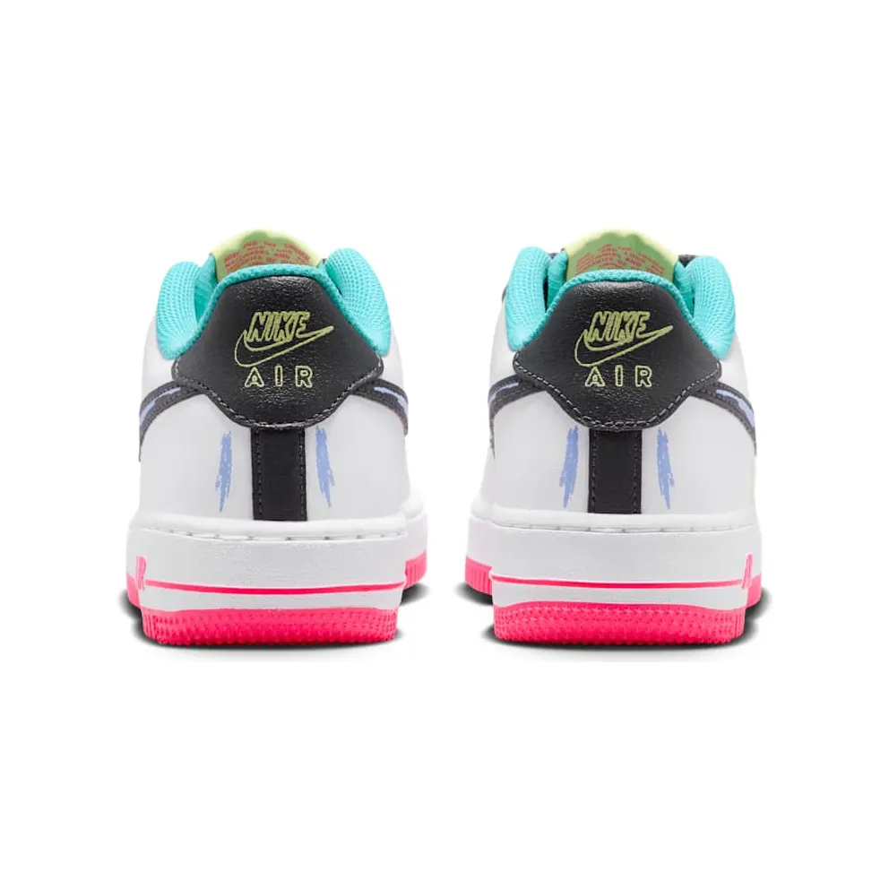 Nike Air Force 1 Low GS “White Hyper Pink Dusty Cactus” (IU3252-100)