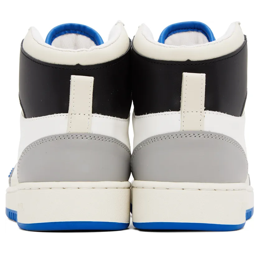 Axel Arigato White & Gray Dice Hi Sneakers (F0003017) (2)