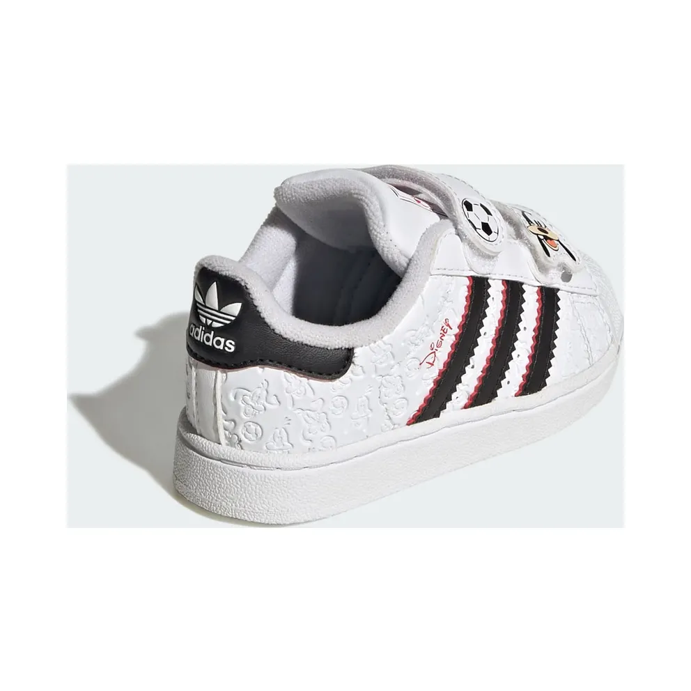 Adidas ADIDAS DISNEY SUPERSTAR II COMFORT CLOSURE Cloud White / Core Black / Red (IH1744)