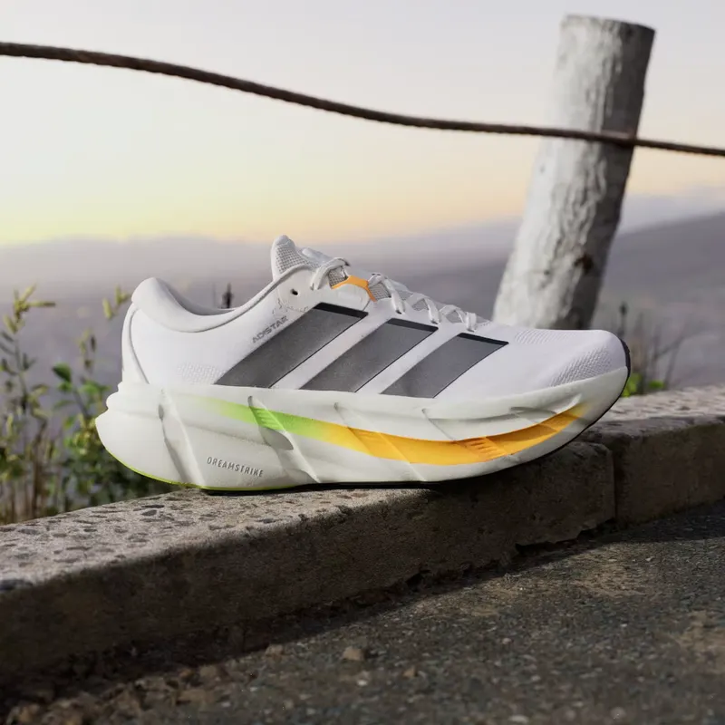 Adidas Adistar Cloud White / Iron Metallic / Lucid Tangerine (IH7178)