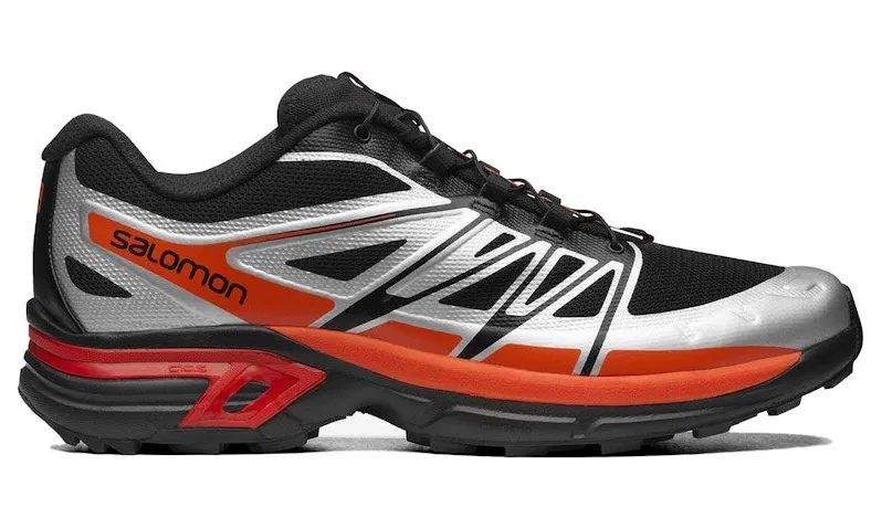 Salomon XT-Wings 2 Black Silver Vibrant Orange (L41626000)