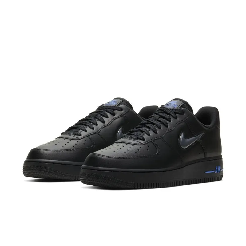 Nike Air Force 1 Low Jewel Black Grey Royal Black/Wolf Grey-Game Royal (CT3438-002)