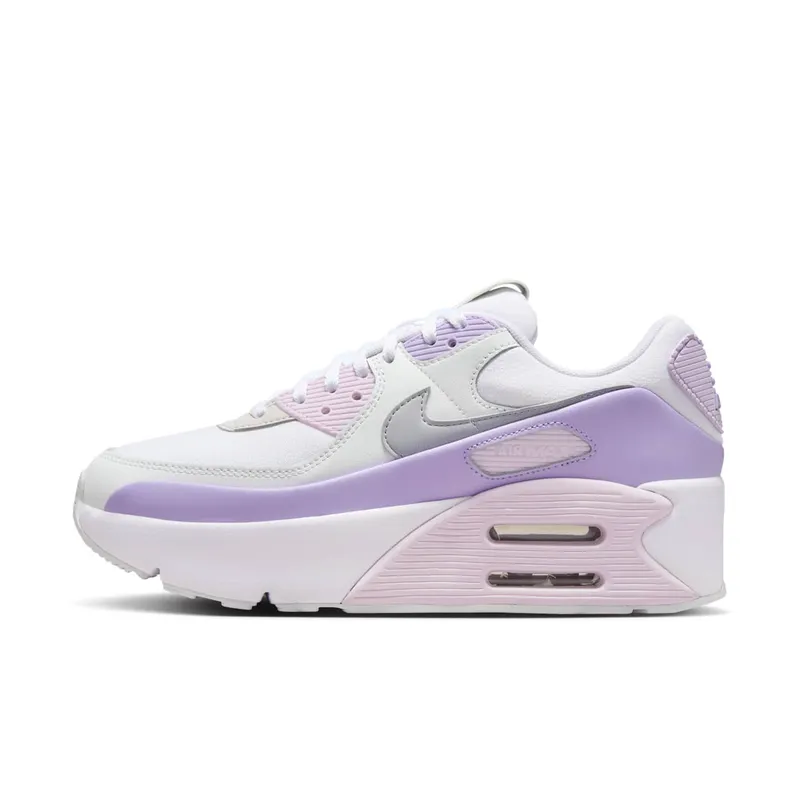 Nike Air Max 90 LV8 White Hydrangeas Summit White Wolf Grey (FD4328-113)