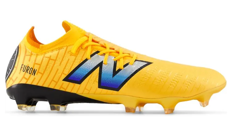 New Balance Furon Pro FG V7 Sun Glow Silver Metallic Black (SF1FZ75)