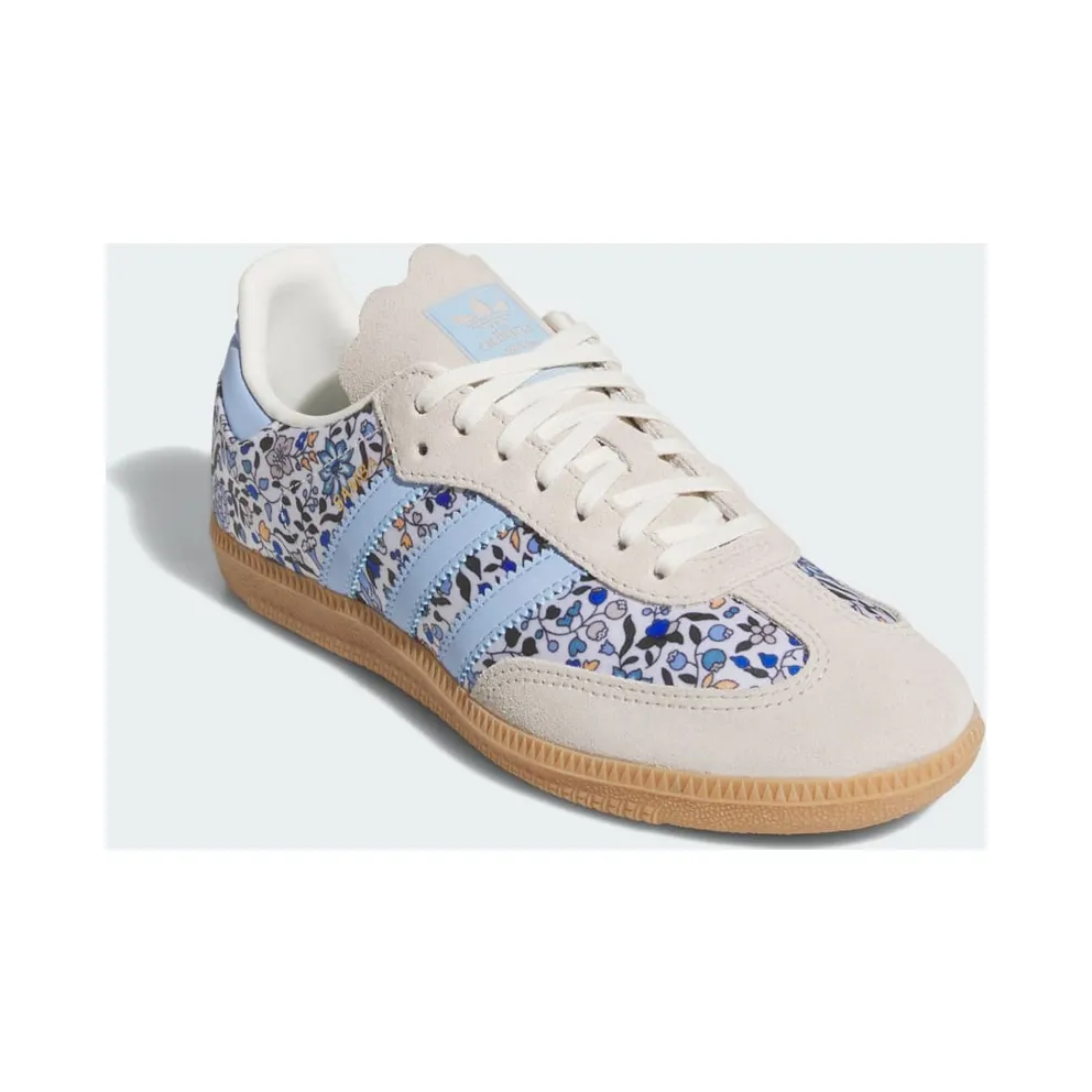 Adidas Samba OG x Liberty London Kids Blue / Off White / Gum (JP8080)