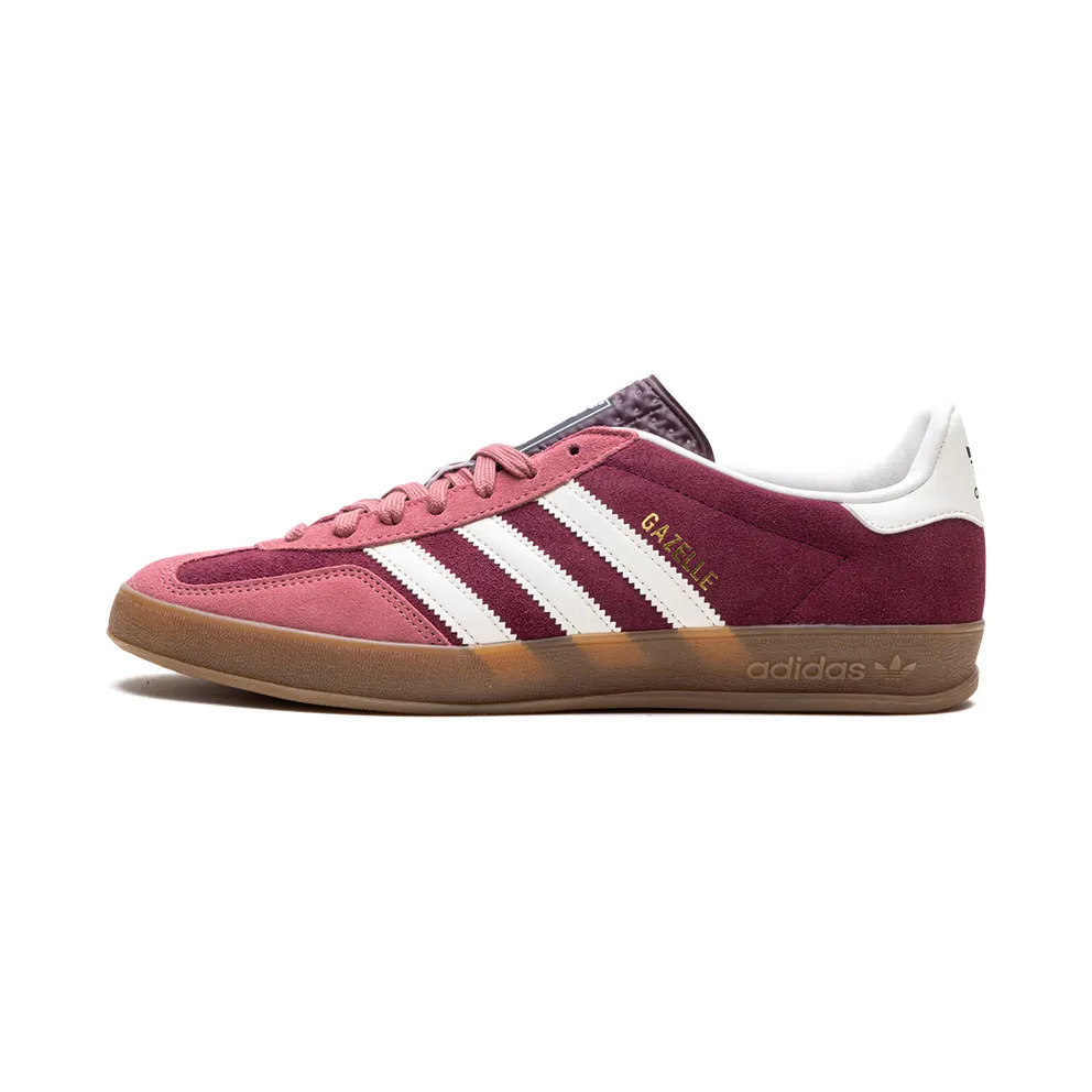 adidas Gazelle Indoor (maroon / cloud white / preloved crimson) – IF9647